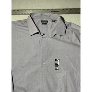 Madison Brand Button Down Shirt Men’s Size 2XL Grey/Purple